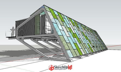 一鍵珍藏 創(chuàng)意集裝箱建筑 SketchUp 模型庫與資源共享指南